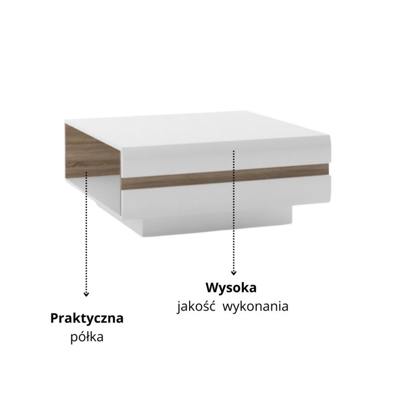 Stolik Linate Typ 71 Meble Wójcik Kolekcja Linate