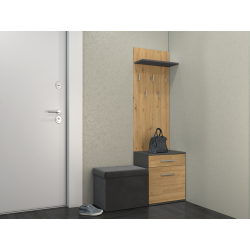 DUO WIESZAK ANTRACYT/ARTISAN DUO WIESZAK ANTRACYT/ARTISAN