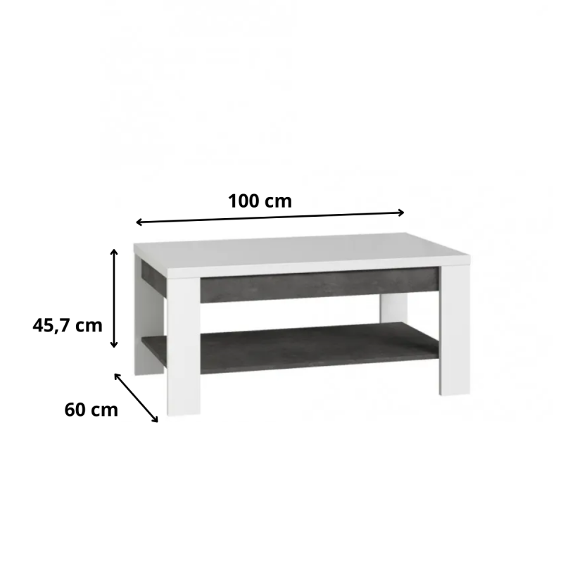 Stolik okolicznościowy Brugia Typ BRCT501-C639 Meble Forte