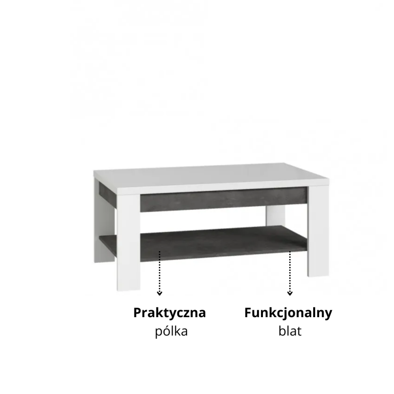 Stolik okolicznościowy Brugia Typ BRCT501-C639 Meble Forte