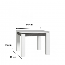 Stół rozkładany Brugia Typ EST45-C639 Meble Forte Kolekcja