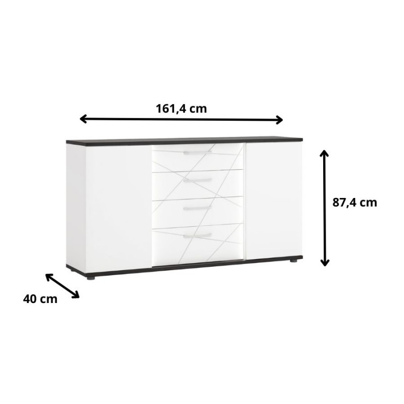 Komoda 2D Venezia VENK01 Meble Wójcik Kolekcja Venezia