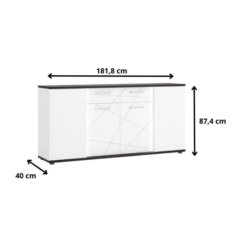 Komoda 2D Venezia VENK02 Meble Wójcik Kolekcja Venezia