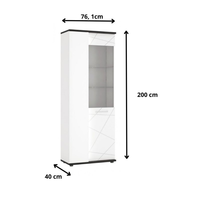 Witryna 2D Venezia VENV01L Meble Wójcik Kolekcja Venezia