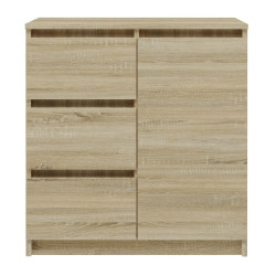 KOMODA 1 DRZWI 3 SZUFLADY SONOMA KOMPLET KOMODA 1 DRZWI 3 SZUFLADY SONOMA KOMPLET