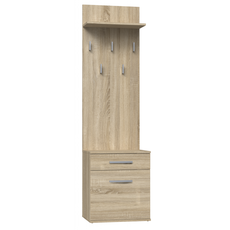 WIESZAK SZAFKA NA BUTY MISSISIPI DĄB SONOMA