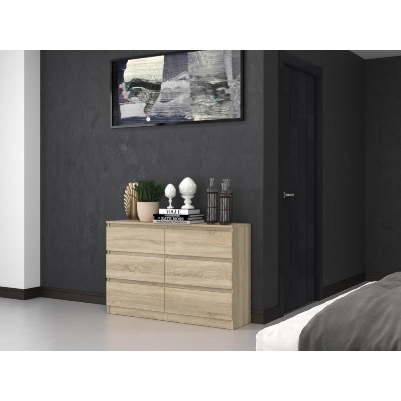 KOMODA MALWA M6 120 - DĄB SONOMA