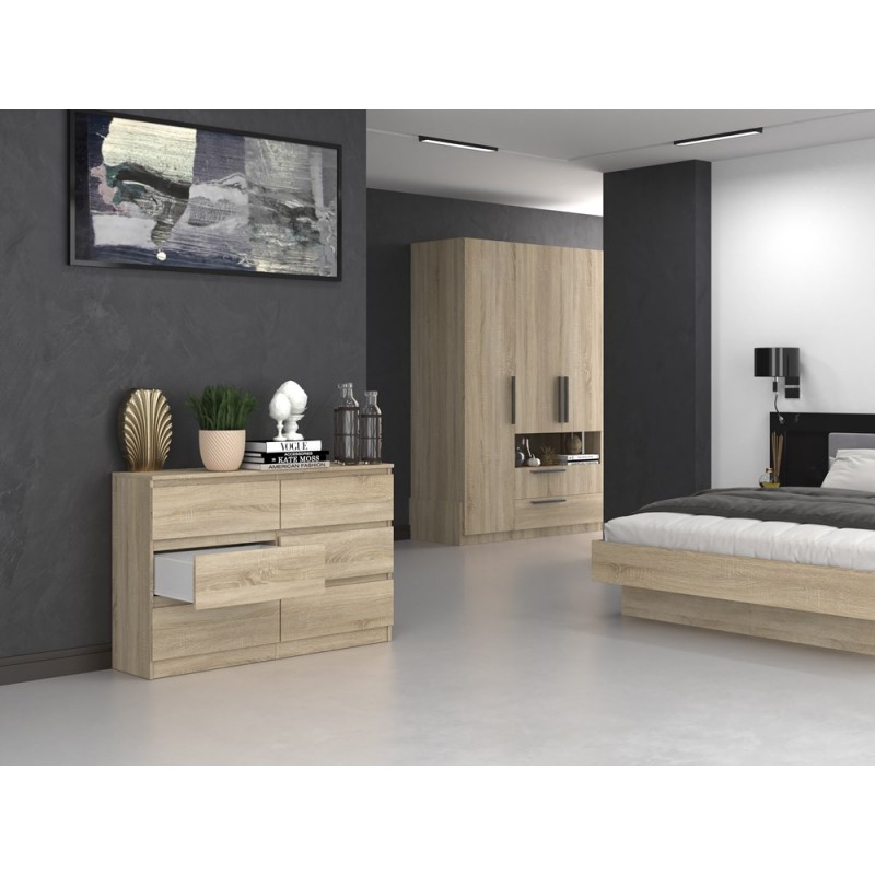 KOMODA MALWA M6 120 - DĄB SONOMA