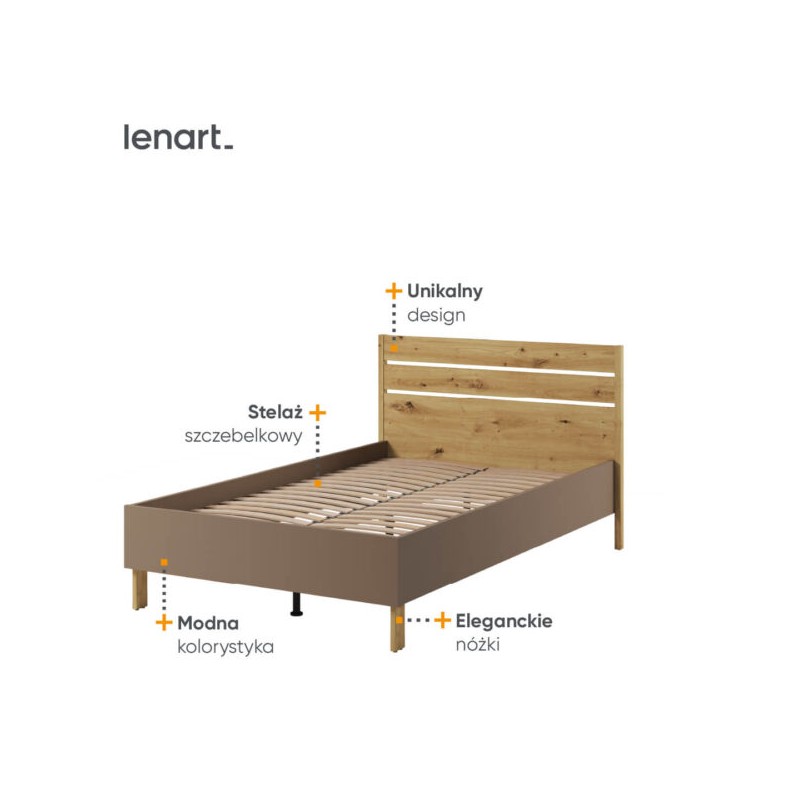 Łóżko Lenny LY-08 Lenart Meble