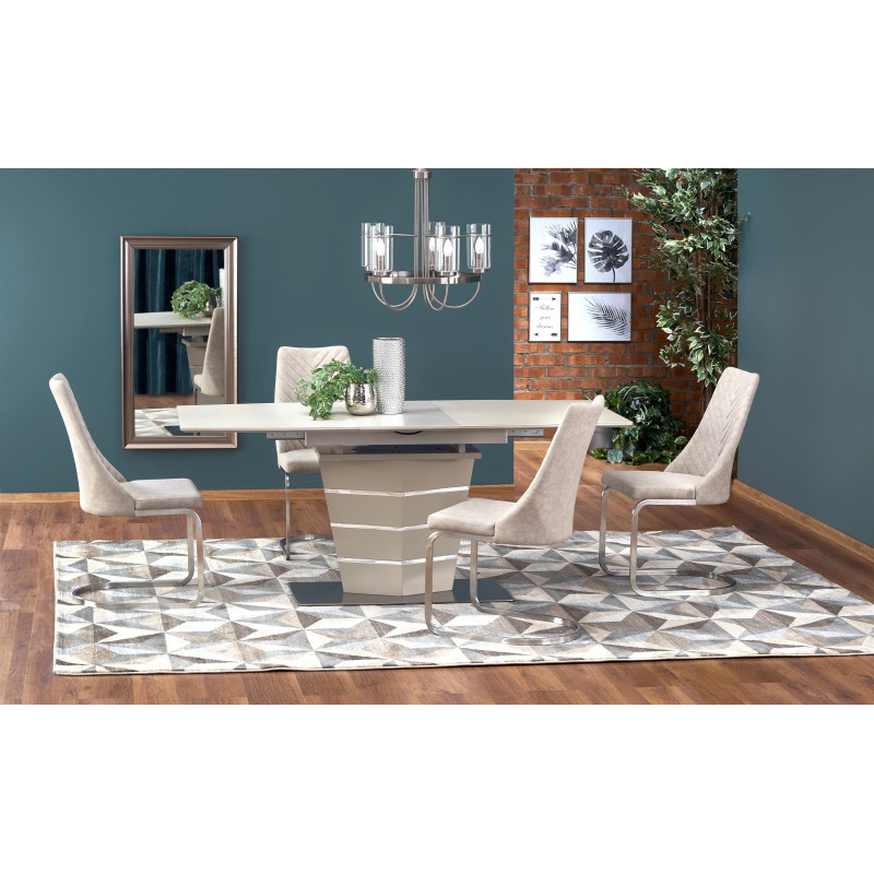 SORENTO stół rozkładany beżowy mat (3p 1szt)