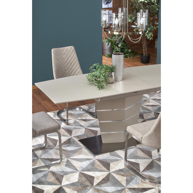 SORENTO stół rozkładany beżowy mat (3p 1szt)