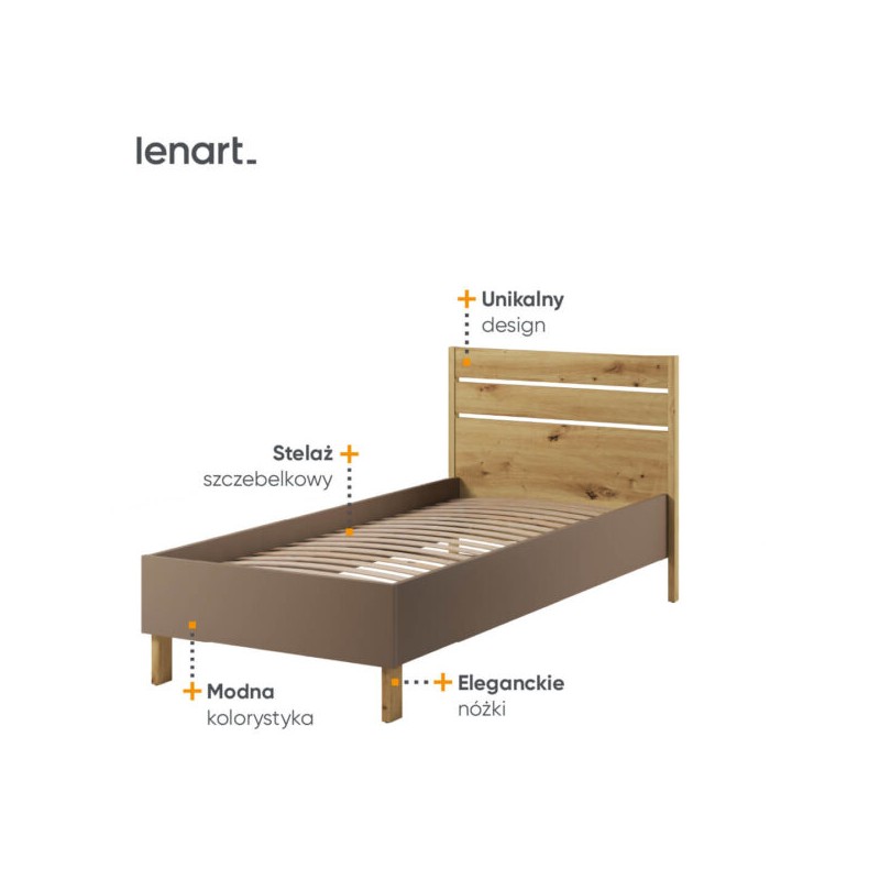 Łóżko Lenny LY-10 Lenart Meble