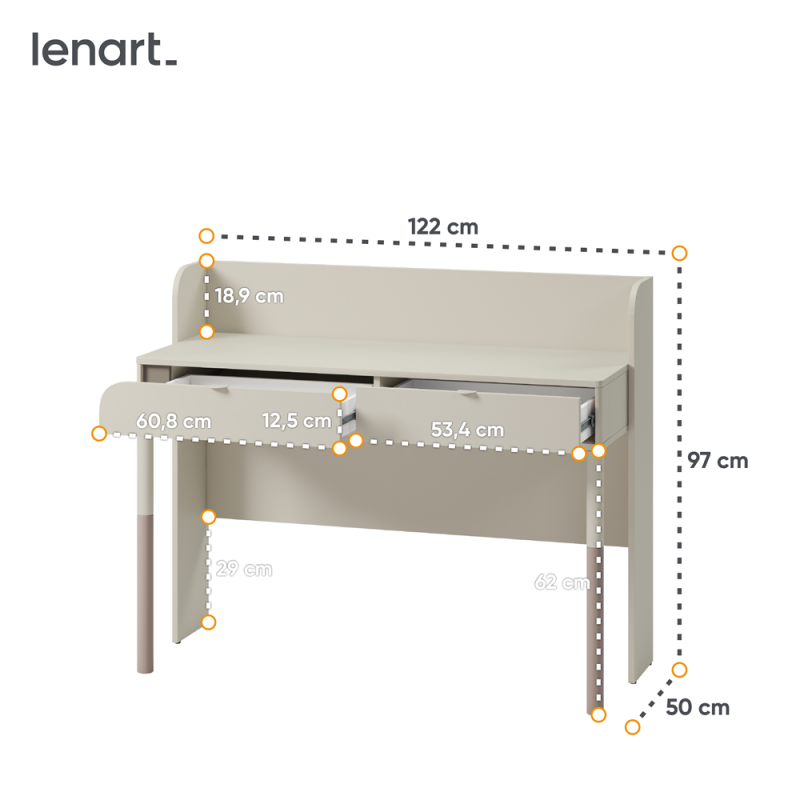Biurko Harmony HR-03 Lenart Meble