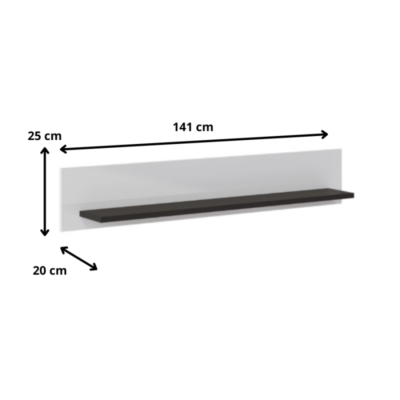 Półka Ravenna RAVP01 Meble Wójcik