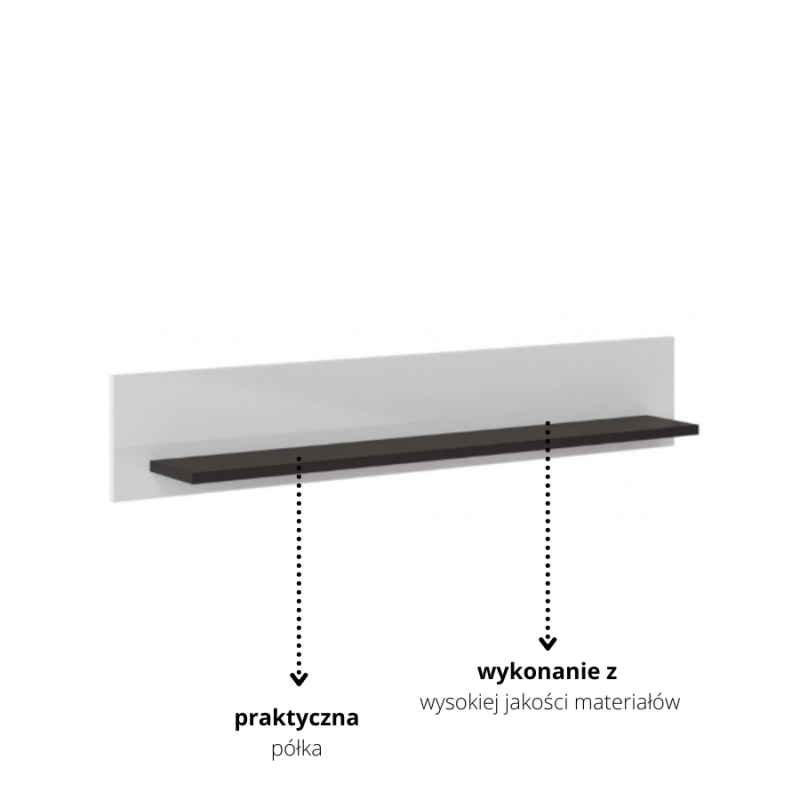 Półka Ravenna RAVP01 Meble Wójcik