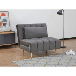 FOTEL BILLY VELVET SZARY TAP.139/BUK FOTEL BILLY VELVET SZARY TAP.139/BUK