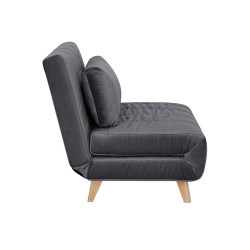 FOTEL BILLY VELVET SZARY TAP.139/BUK FOTEL BILLY VELVET SZARY TAP.139/BUK