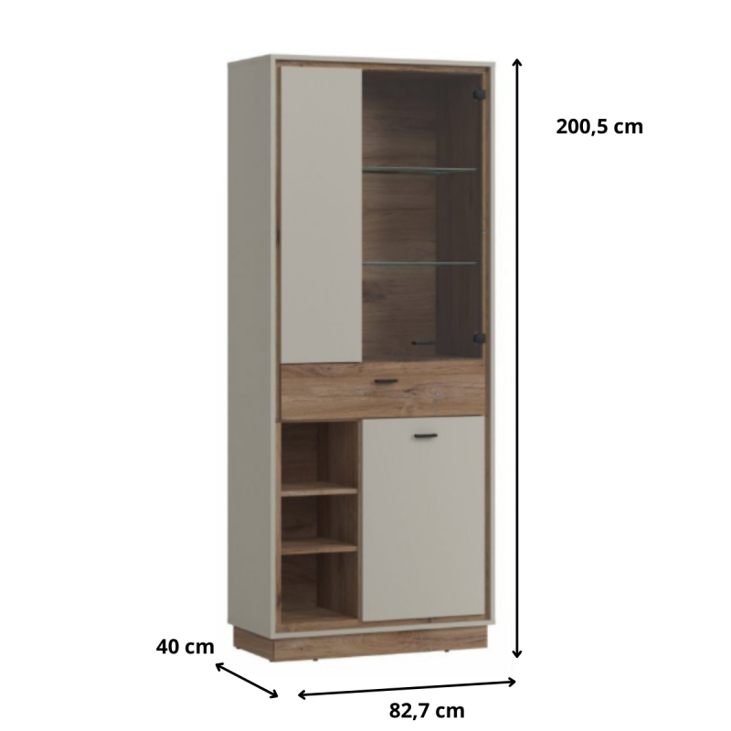 Witryna Rivero RIVV05 3D1S Meble Wójcik