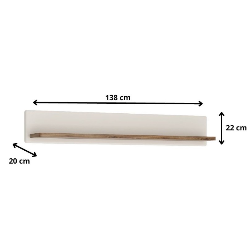 Półka Toledo Typ TOLD01 Meble Wójcik Kolekcja Toledo