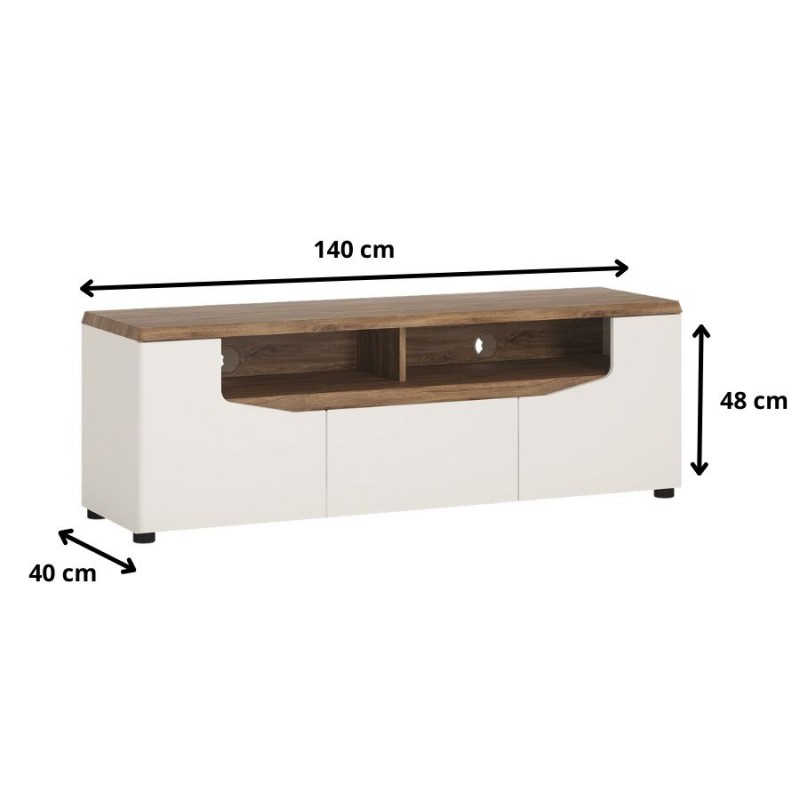 Szafka RTV Toledo Typ TOLF01Meble Wójcik Kolekcja Toledo