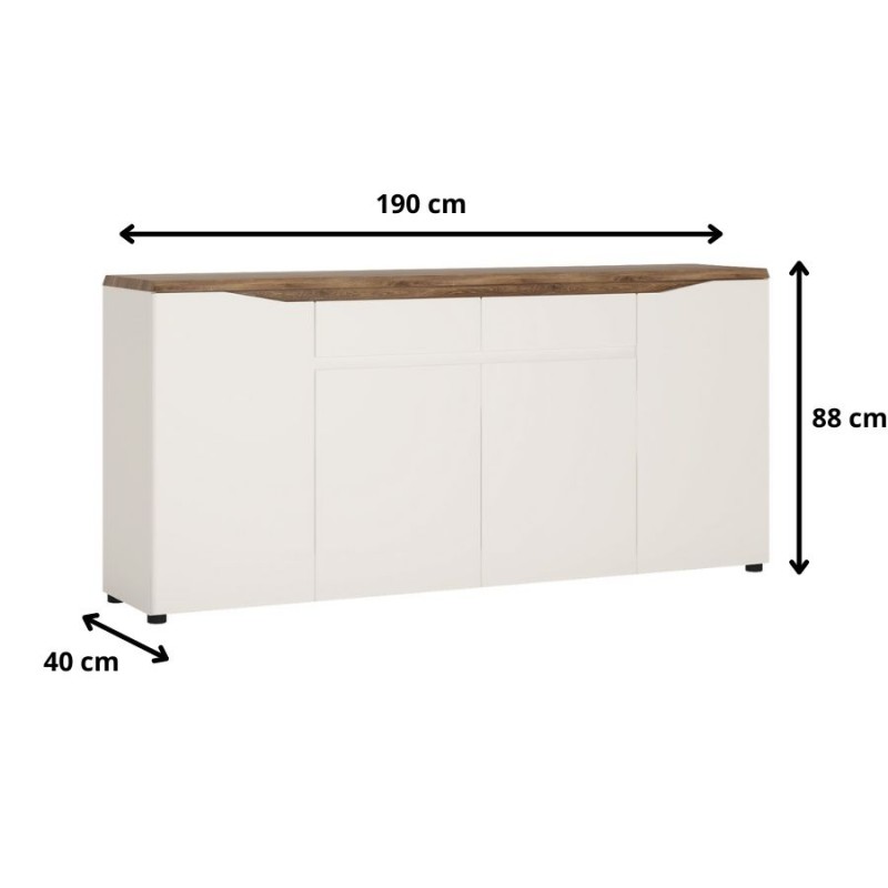 Komoda Toledo Typ TOLK04 Meble Wójcik Kolekcja Toledo