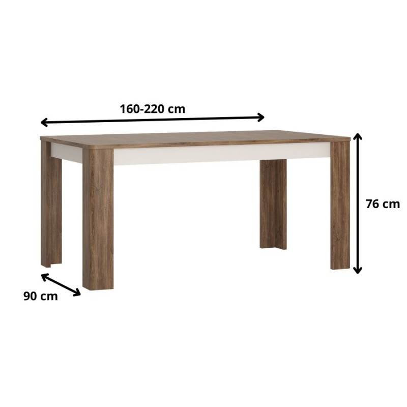 Stół rozkładany Toledo Typ TOLT03 Meble Wójcik Kolekcja Toledo