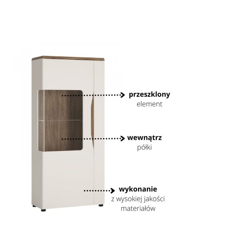Witryna Toledo Typ TOLV02L Meble Wójcik Kolekcja Toledo