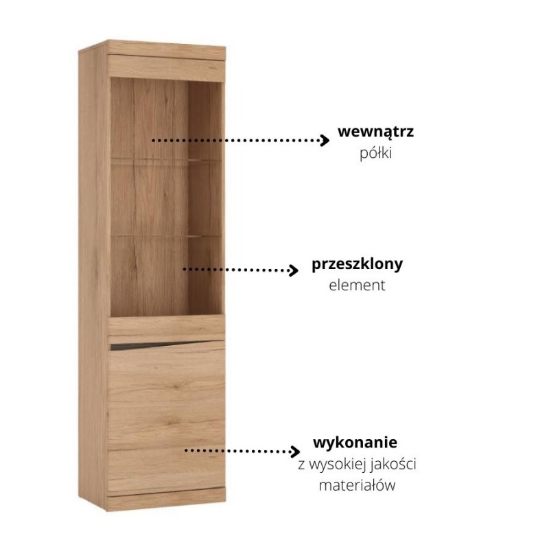 Witryna 2D Summer Typ 01P Meble Wójcik Kolekcja Summer