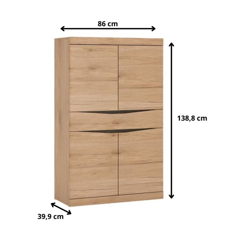 Komoda 4D-1S Summer Typ 30 Meble Wójcik Kolekcja Summer