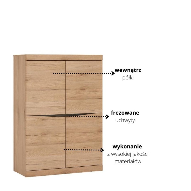 Komoda 4D Summer Typ 31 Meble Wójcik Kolekcja Summer
