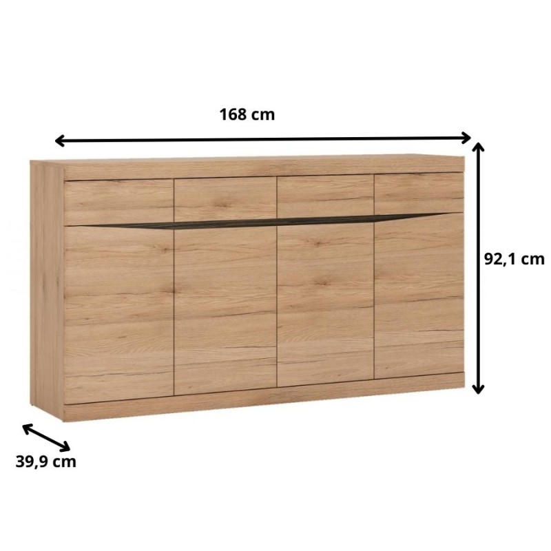 Komoda 4D-4S Summer Typ 40 Meble Wójcik Kolekcja Summer