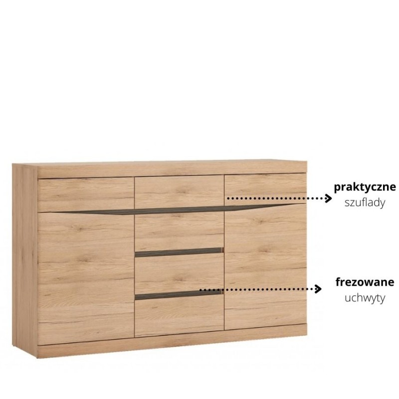 Komoda 2D-6S Summer Typ 41 Meble Wójcik Kolekcja Summer