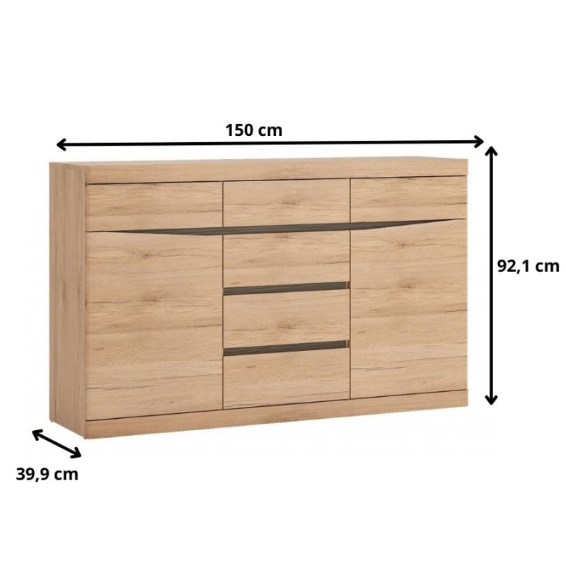 Komoda 2D-6S Summer Typ 41 Meble Wójcik Kolekcja Summer