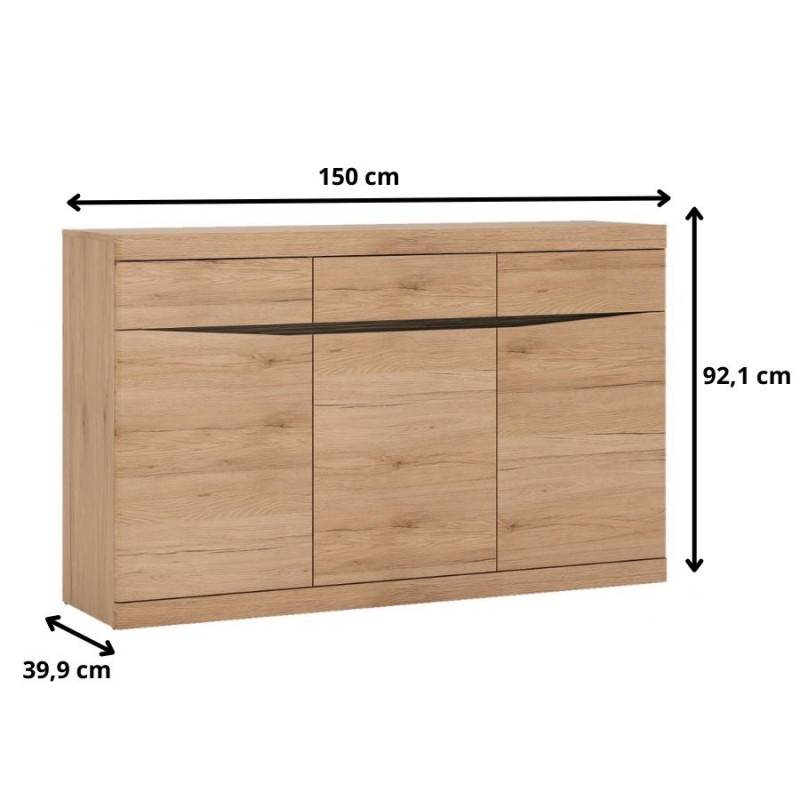 Komoda 3D-3S Summer Typ 42 Meble Wójcik Kolekcja Summer