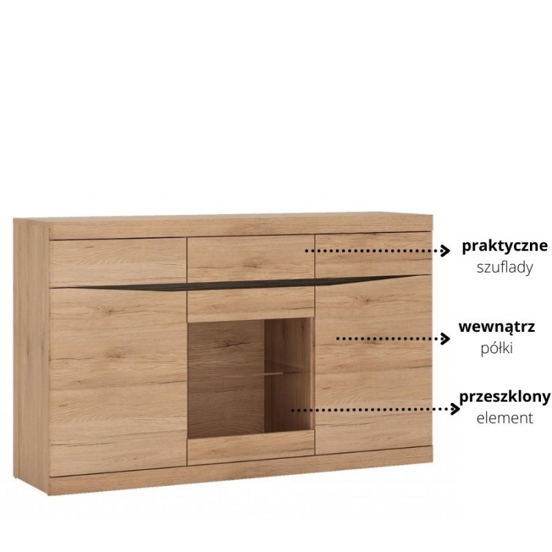 Komoda 3D-3S Summer Typ 43 Meble Wójcik Kolekcja Summer