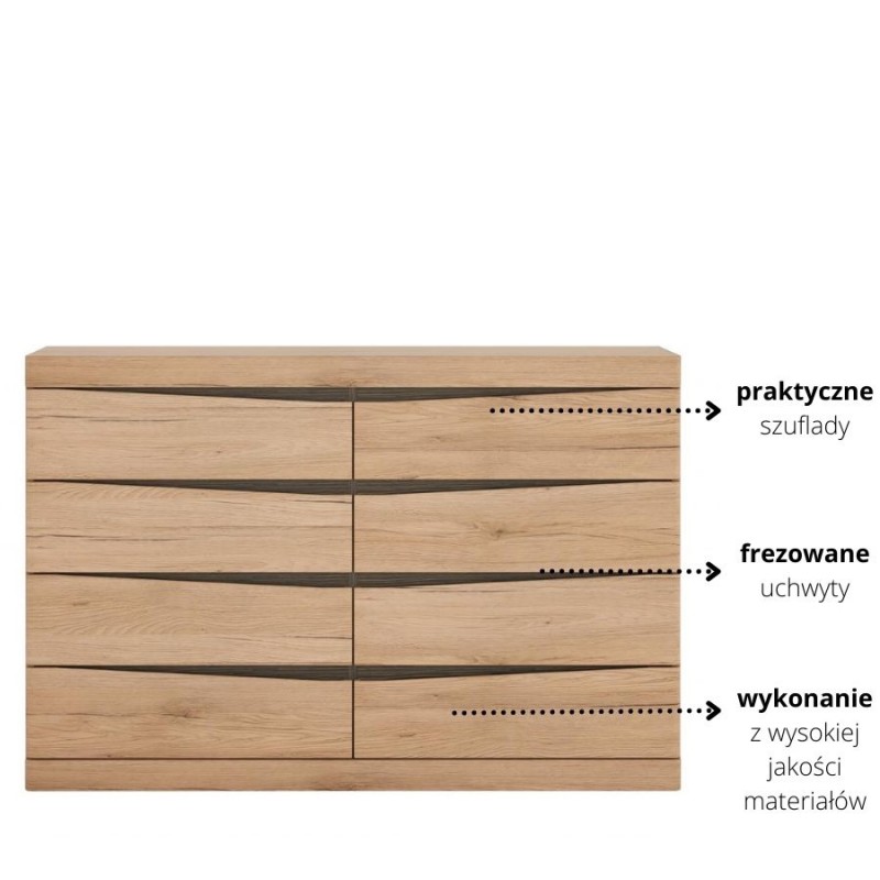 Komoda 8S Summer Typ 44 Meble Wójcik Kolekcja Summer