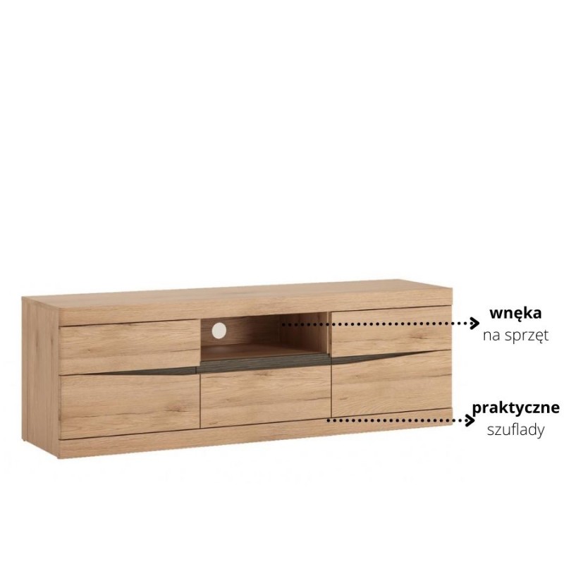 Komoda RTV 2D-1S Summer Typ 52 Meble Wójcik Kolekcja Summer