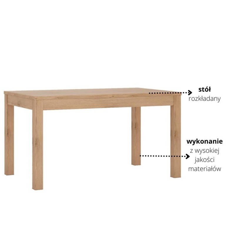 Stół rozkładany Summer Typ 75 Meble Wójcik Kolekcja Summer