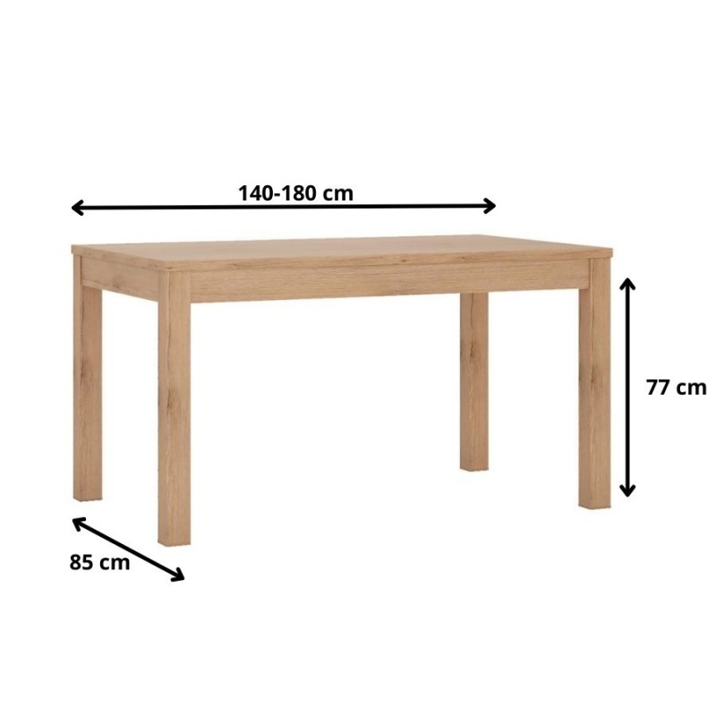 Stół rozkładany Summer Typ 75 Meble Wójcik Kolekcja Summer