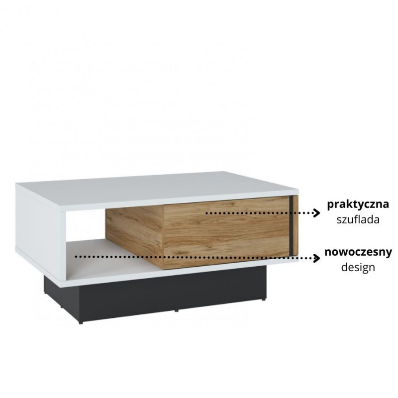Stolik Salinas Typ MWTT01 Meble Wójcik Kolekcja Salinas