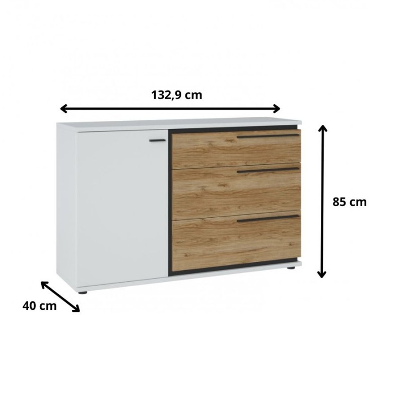Komoda Salinas Typ SAIK01 Meble Wójcik Kolekcja Salinas