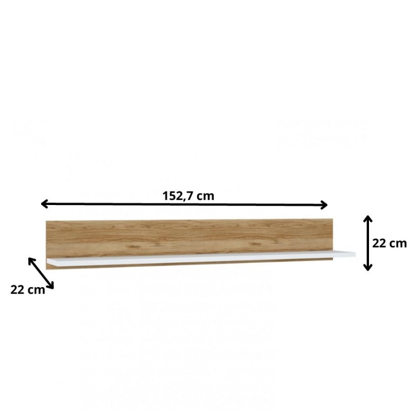 Półka Salinas Typ SAIP01 Meble Wójcik Kolekcja Salinas