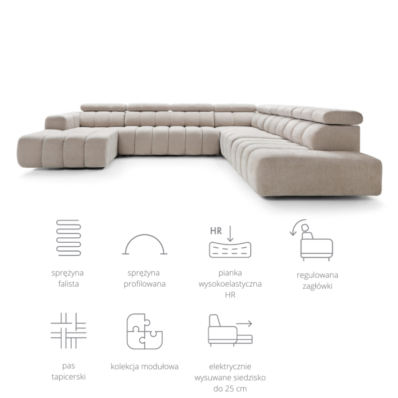 Narożnik Zürich LL-2E-C-1-OTTR