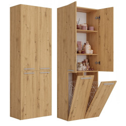 SŁUPEK ŁAZIENKOWY NEL ART 2 KOSZE DRZWI DŁUGI KPL