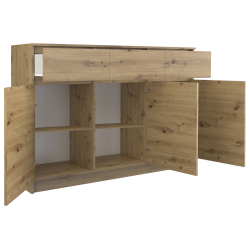 KOMODA 3 DRZWI 3 SZUFLADY ARTISAN KOMPLET KOMODA 3 DRZWI 3 SZUFLADY ARTISAN KOMPLET