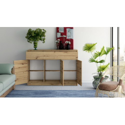 KOMODA 3 DRZWI 3 SZUFLADY ARTISAN KOMPLET KOMODA 3 DRZWI 3 SZUFLADY ARTISAN KOMPLET