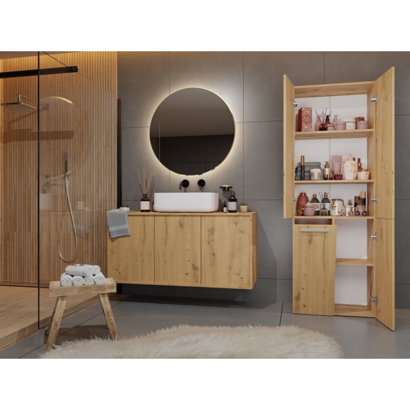 SŁUPEK ŁAZIENKOWY NEL ART 1 KOSZ DRZWI DŁUGIE KPL