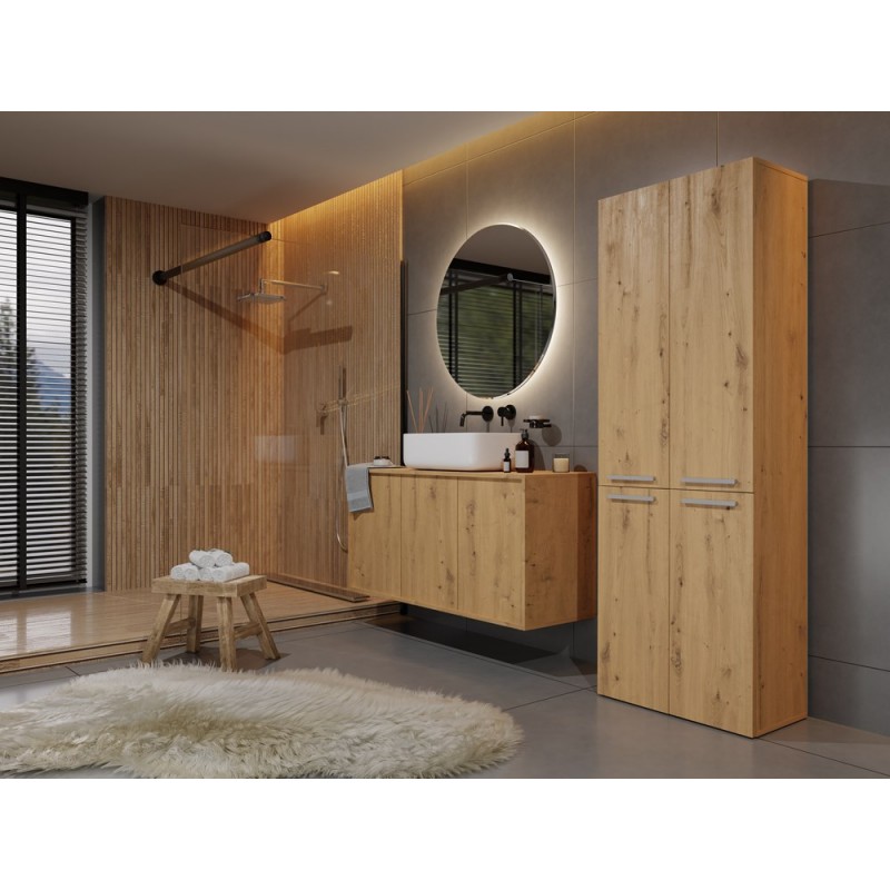 SŁUPEK ŁAZIENKOWY NEL ART 1 KOSZ DRZWI DŁUGIE KPL