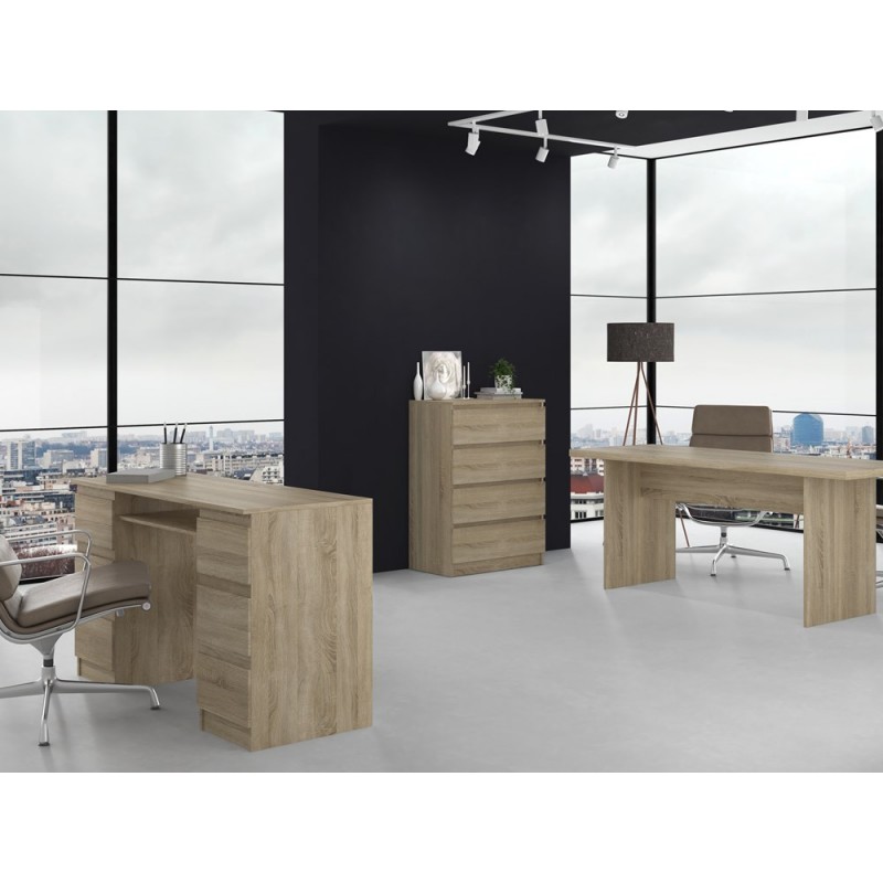 M4 MALWA KOMODA 4 SZUFLADY SONOMA KOMPLET