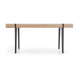 YOHANN stół dąb san remo / czarny (1p 1szt) YOHANN stół dąb san remo / czarny (1p 1szt)